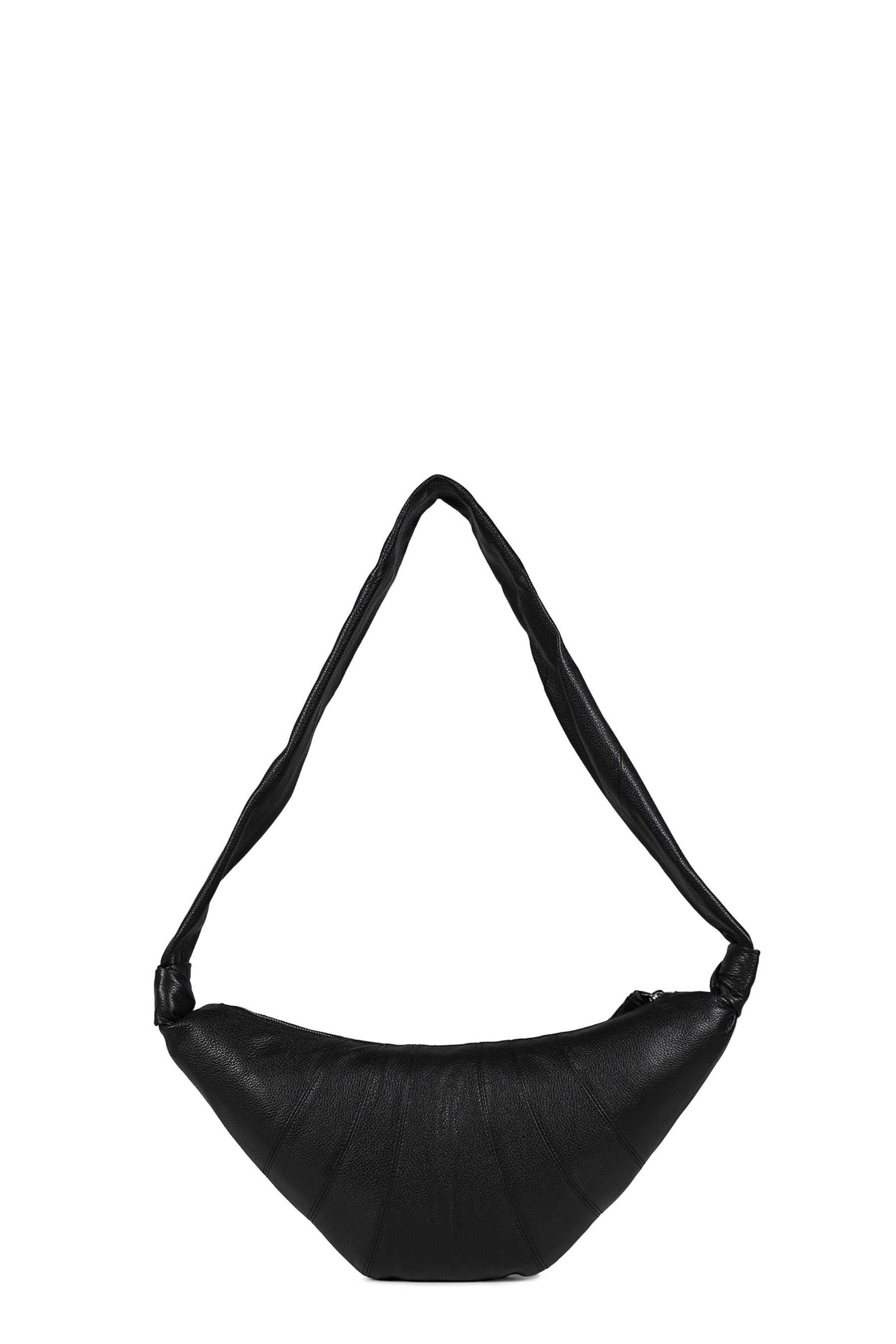 MEDIUM CROISSANT BAG / BLK