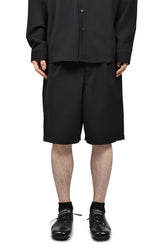 TAILORED SHORTS / BLK