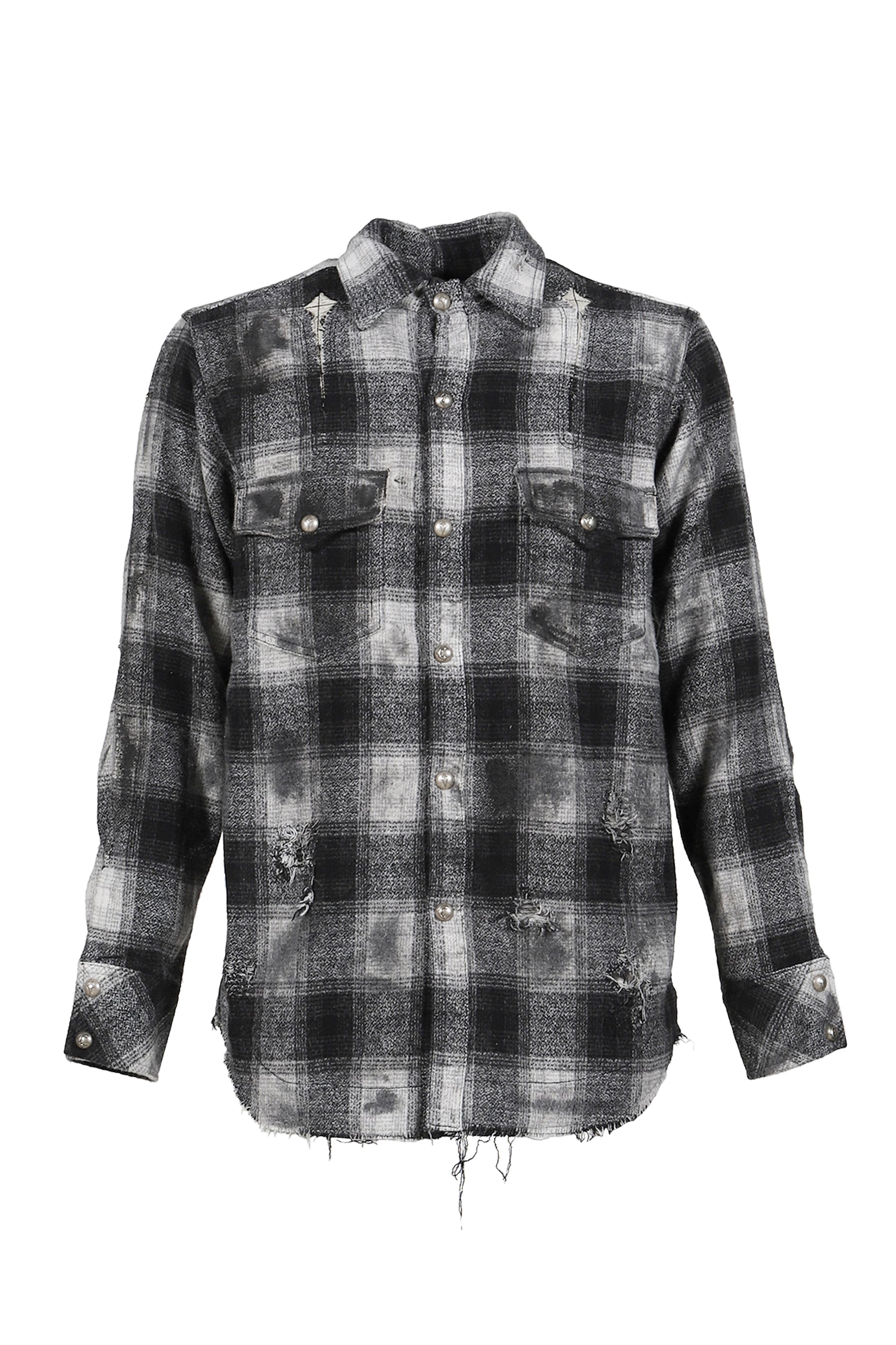 ANGELS DAMAGED SHIRT / BLK