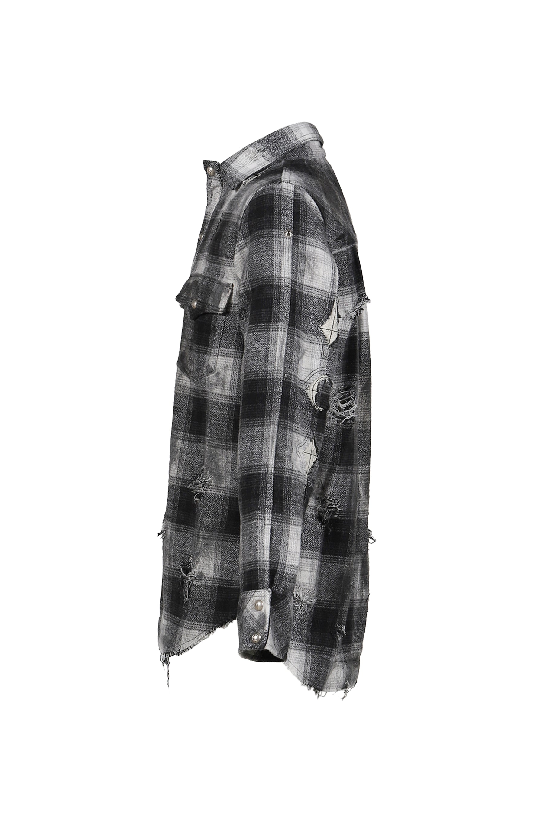 ANGELS DAMAGED SHIRT / BLK