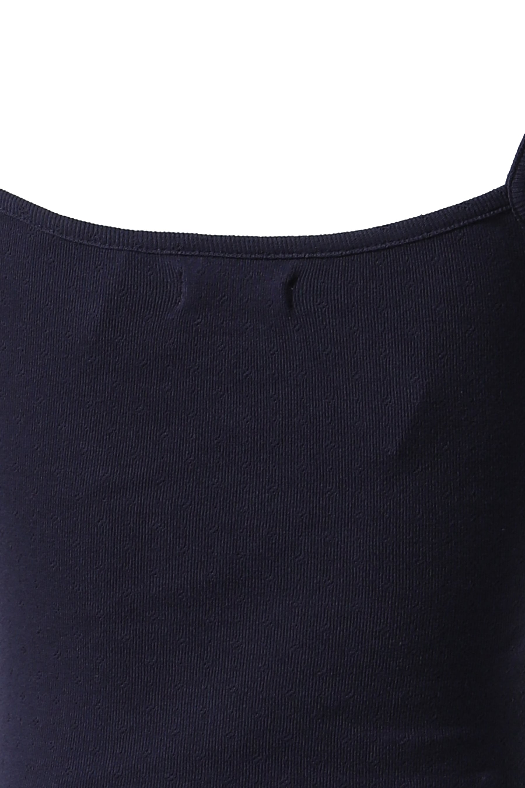 PROVINCE EYELET CAMI DRESS  / NAVY