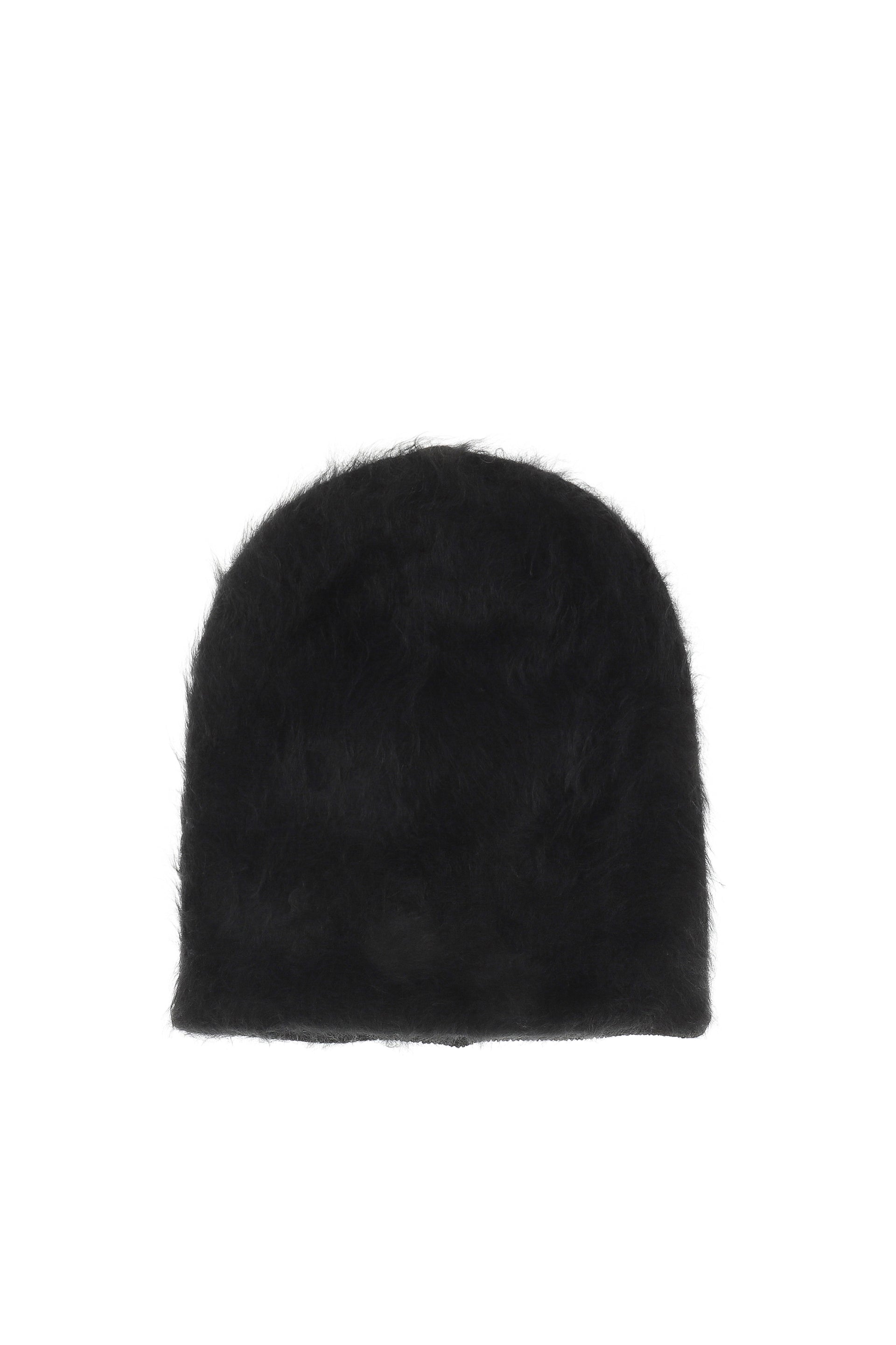 CASHMERE BIG BEANIE / CORE BLK