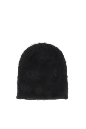 CASHMERE BIG BEANIE / CORE BLK 