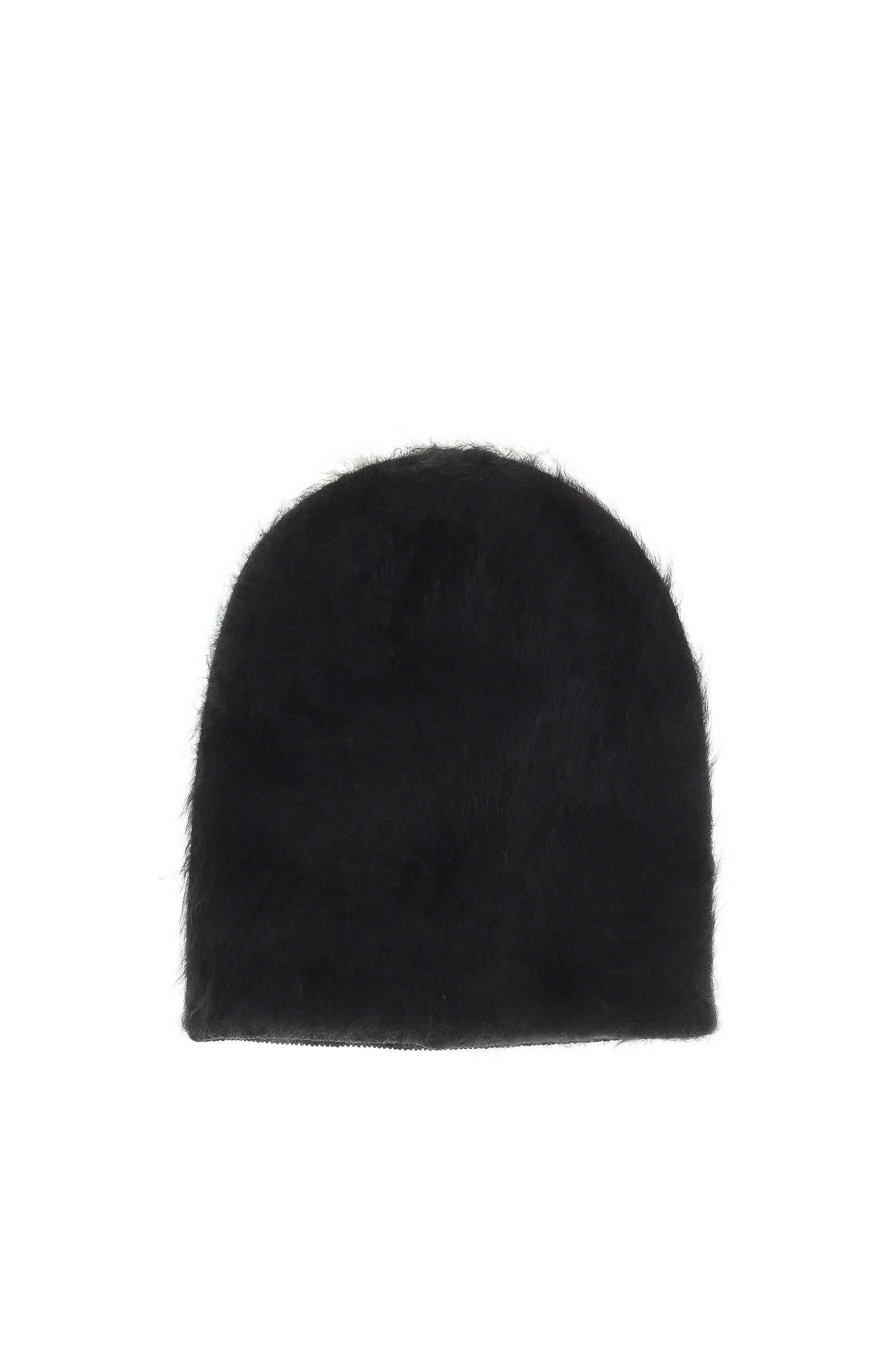 CASHMERE BIG BEANIE / CORE BLK 