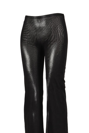 MESH STRAIGHT TROUSER PRINTED "BODY DUST"