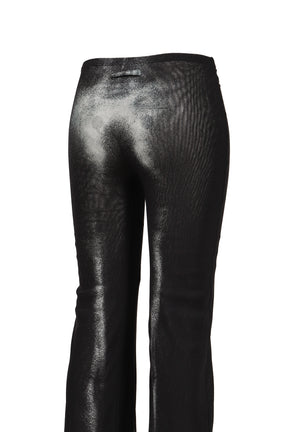 MESH STRAIGHT TROUSER PRINTED "BODY DUST"