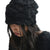 CASHMERE BIG BEANIE / CORE BLK 