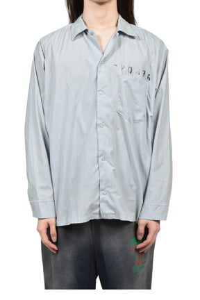 S.BRONX CO. JAIL SHIRT AGED / L.BLU