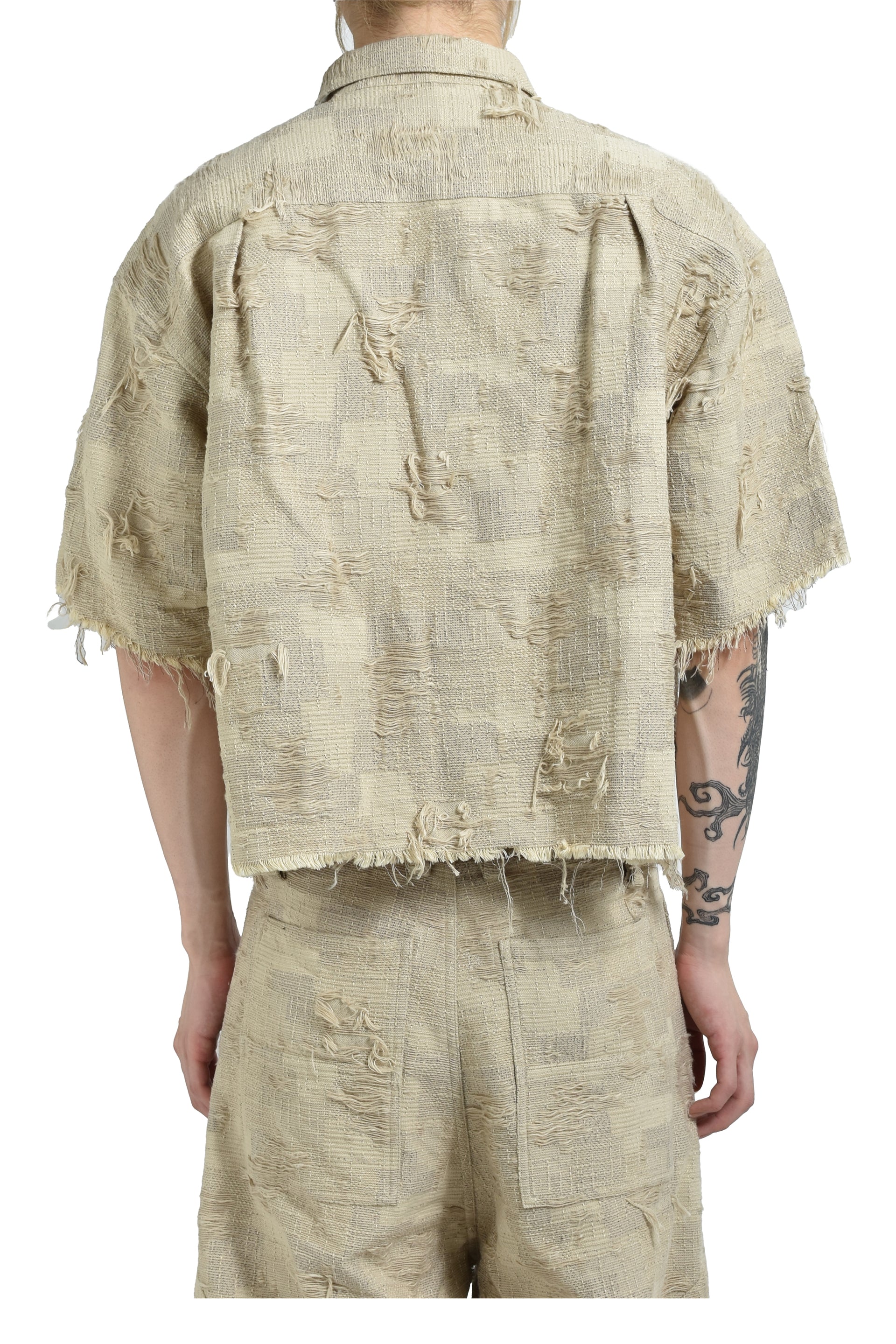OVERSIZED BORO JACQUARD SHIRTS (feat.MINUS) / DUSTY BEI