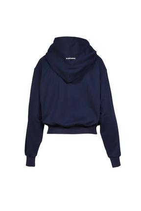 OH SHIT ZIP HOODIE / NAVY