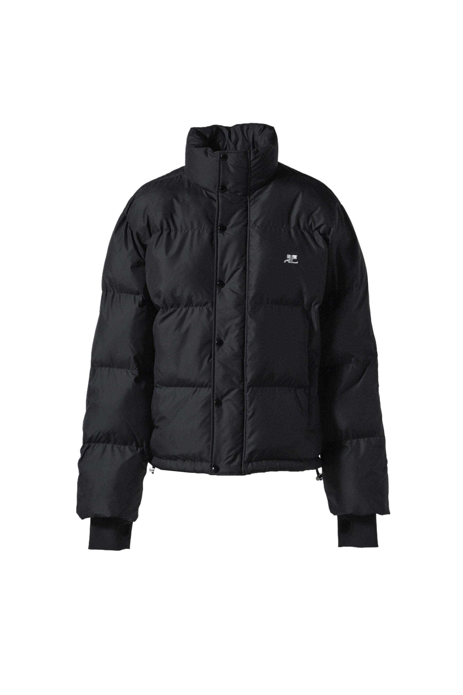 AC NYLON PUFFER JACKET / BLK