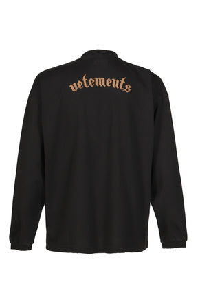 VETEMENTSXMOTORHEAD SKULL LONGSLEEVE / WASHED BLK