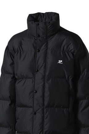 AC NYLON PUFFER JACKET / BLK