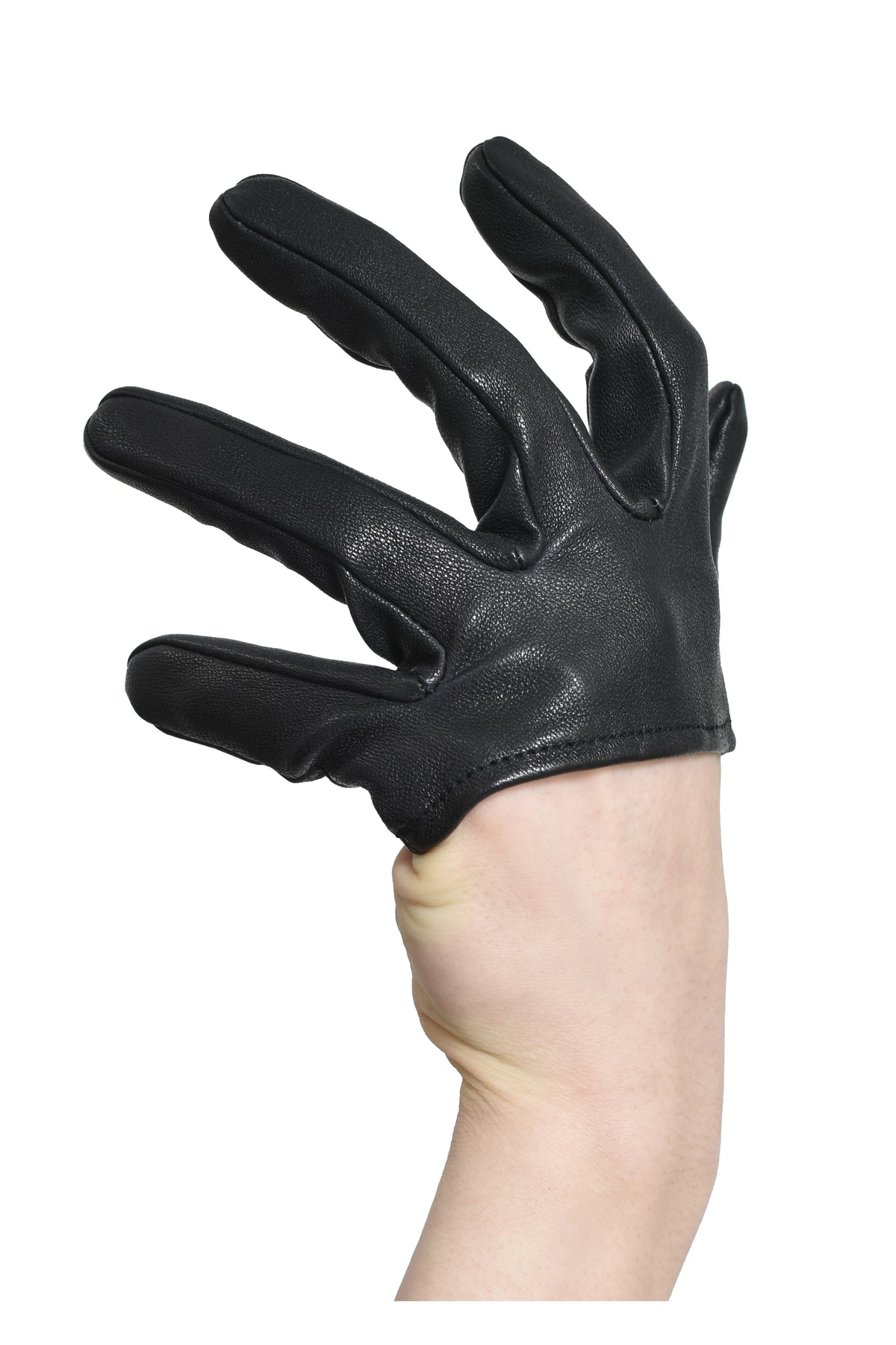 SHEEP STRATCH LEATHER GLOVE / BLK