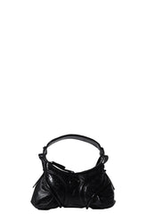 MOONOGRAM EMBOSSED LEATHER FUTURA MINI / BLK