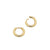 CLASSIC HOOPS SMALL GOLD / GLD