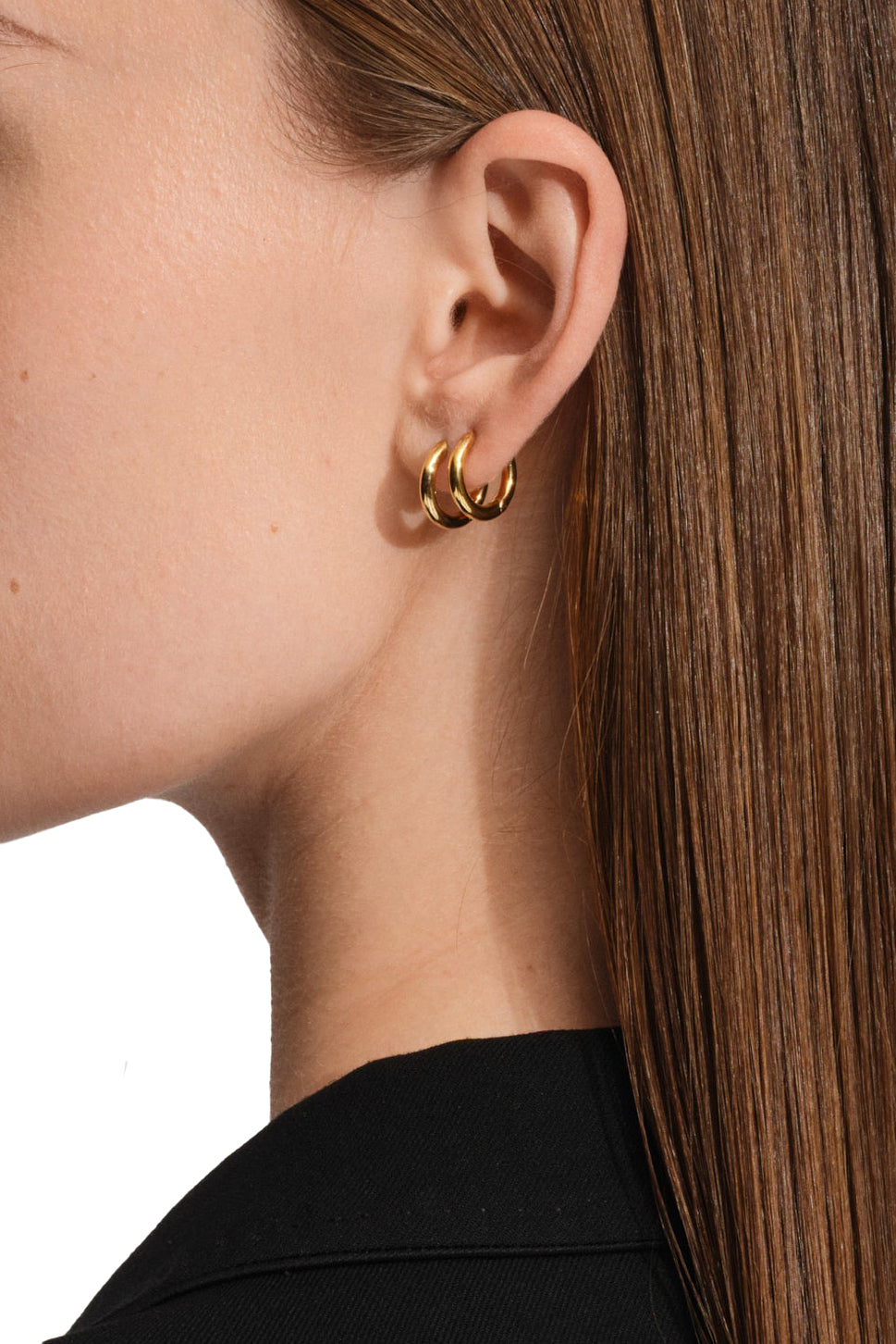 Tom Wood FW26 CLASSIC HOOPS SMALL GOLD / GLD - NUBIAN