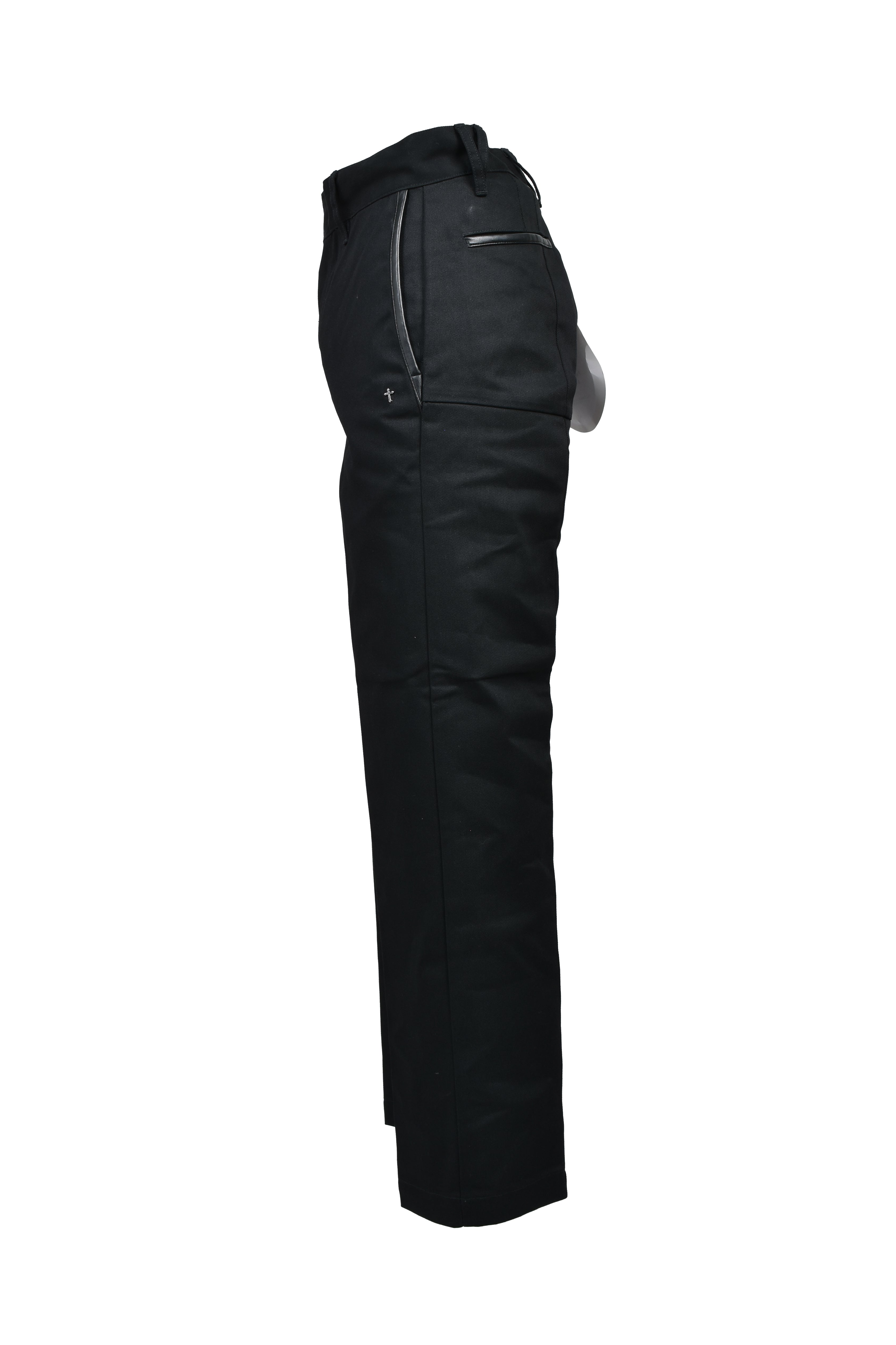 LAST NEST ラストネスト SS26 WORK PANTS (×DICKIES) / BLK - NUBIAN