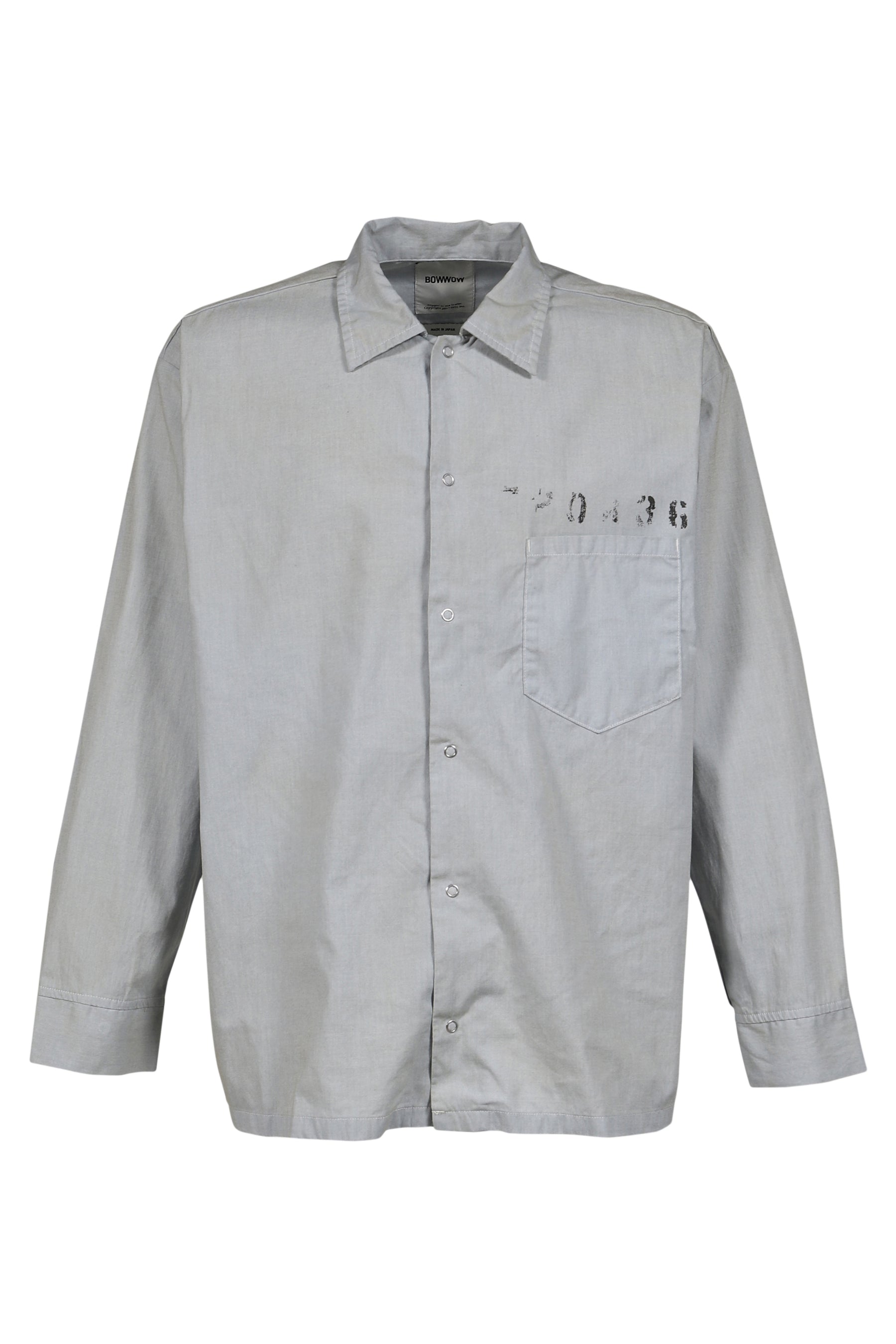 S.BRONX CO. JAIL SHIRT AGED / L.BLU