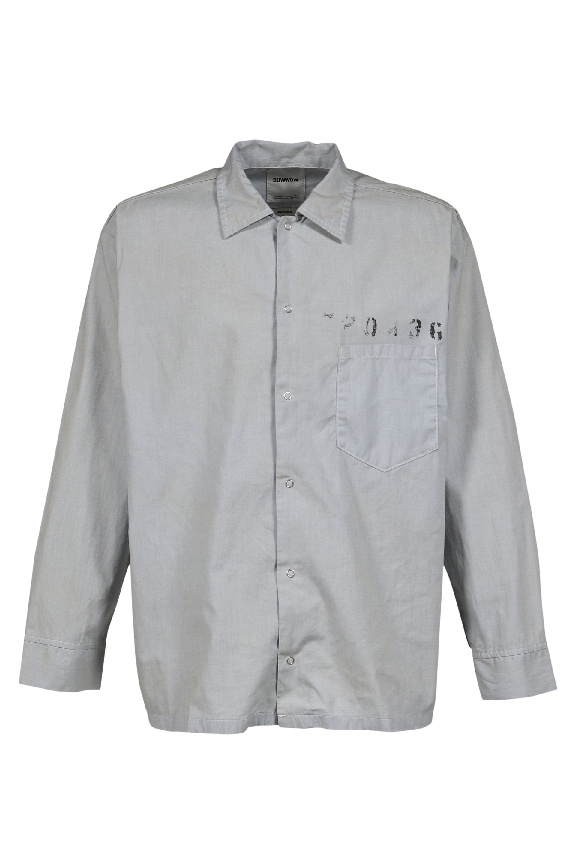 S.BRONX CO. JAIL SHIRT AGED / L.BLU