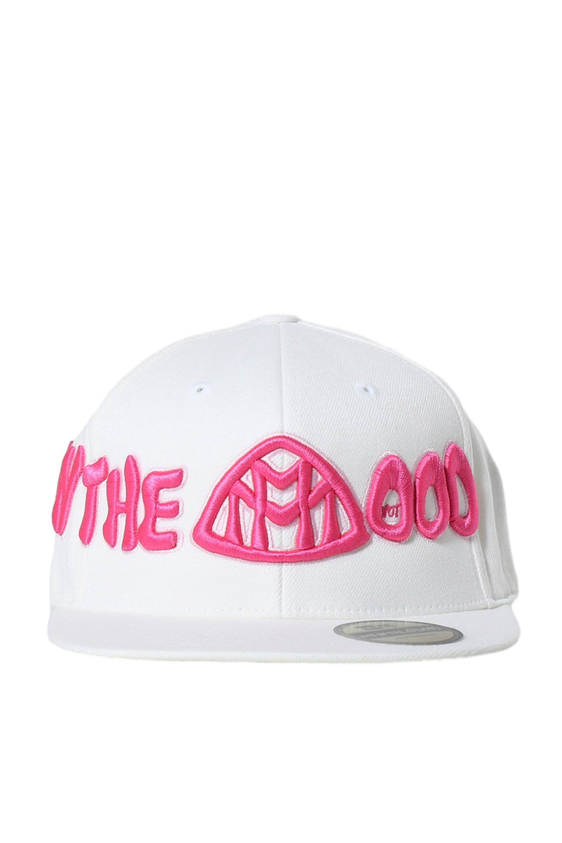 MS FITTED CAP / WHT PINK