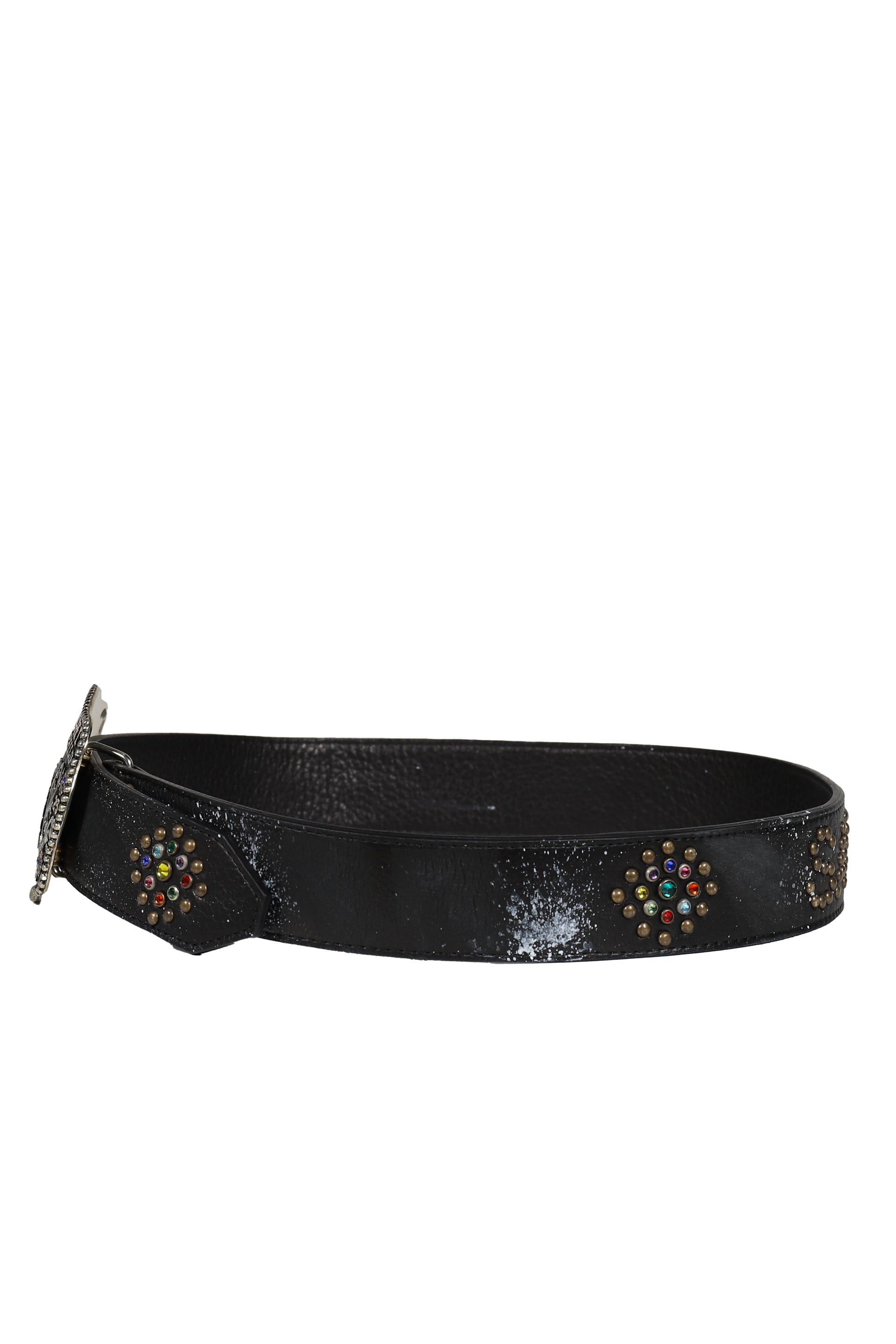 THE WILD CHILD STUDDED BELT / BLK