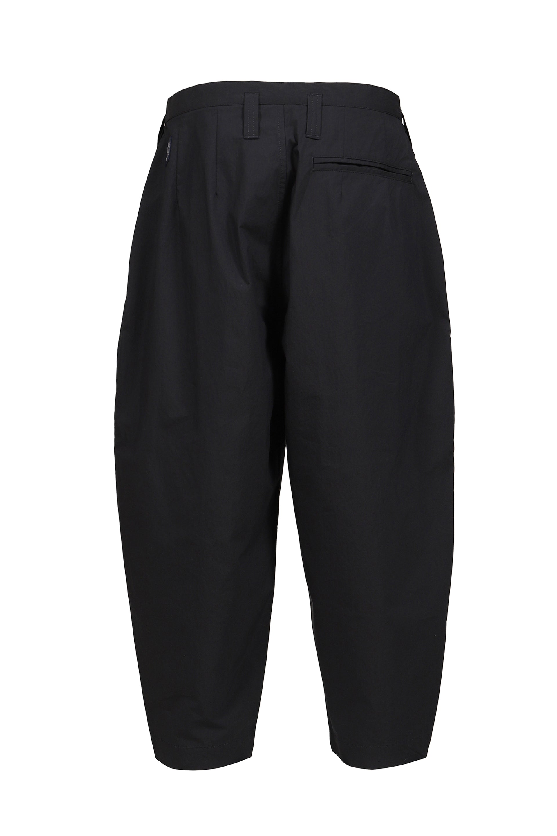 POPLIN BEBOP PANTS / NVY