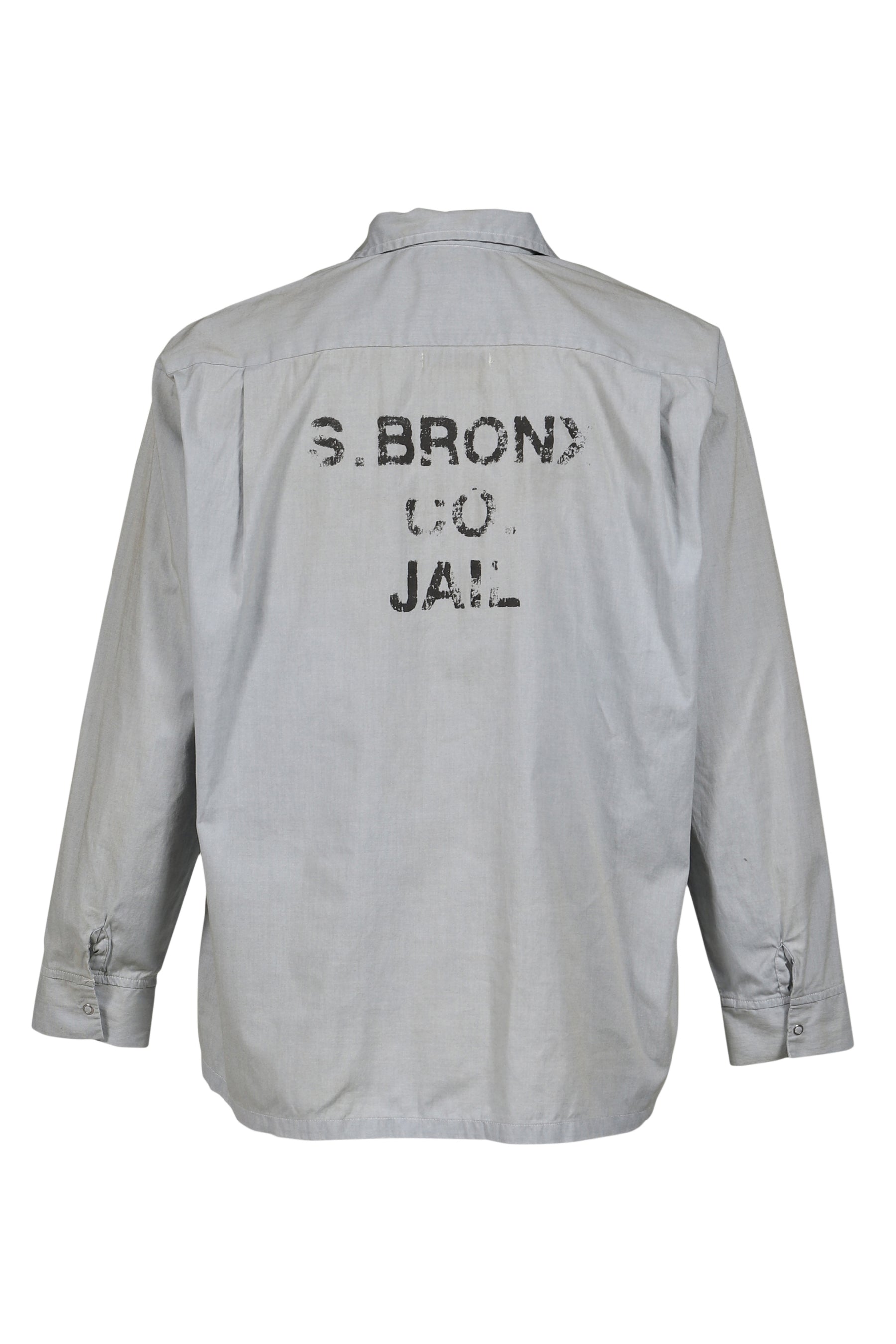 S.BRONX CO. JAIL SHIRT AGED / L.BLU