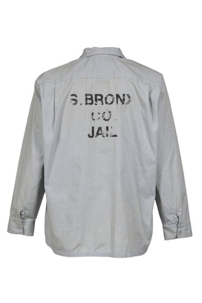 S.BRONX CO. JAIL SHIRT AGED / L.BLU