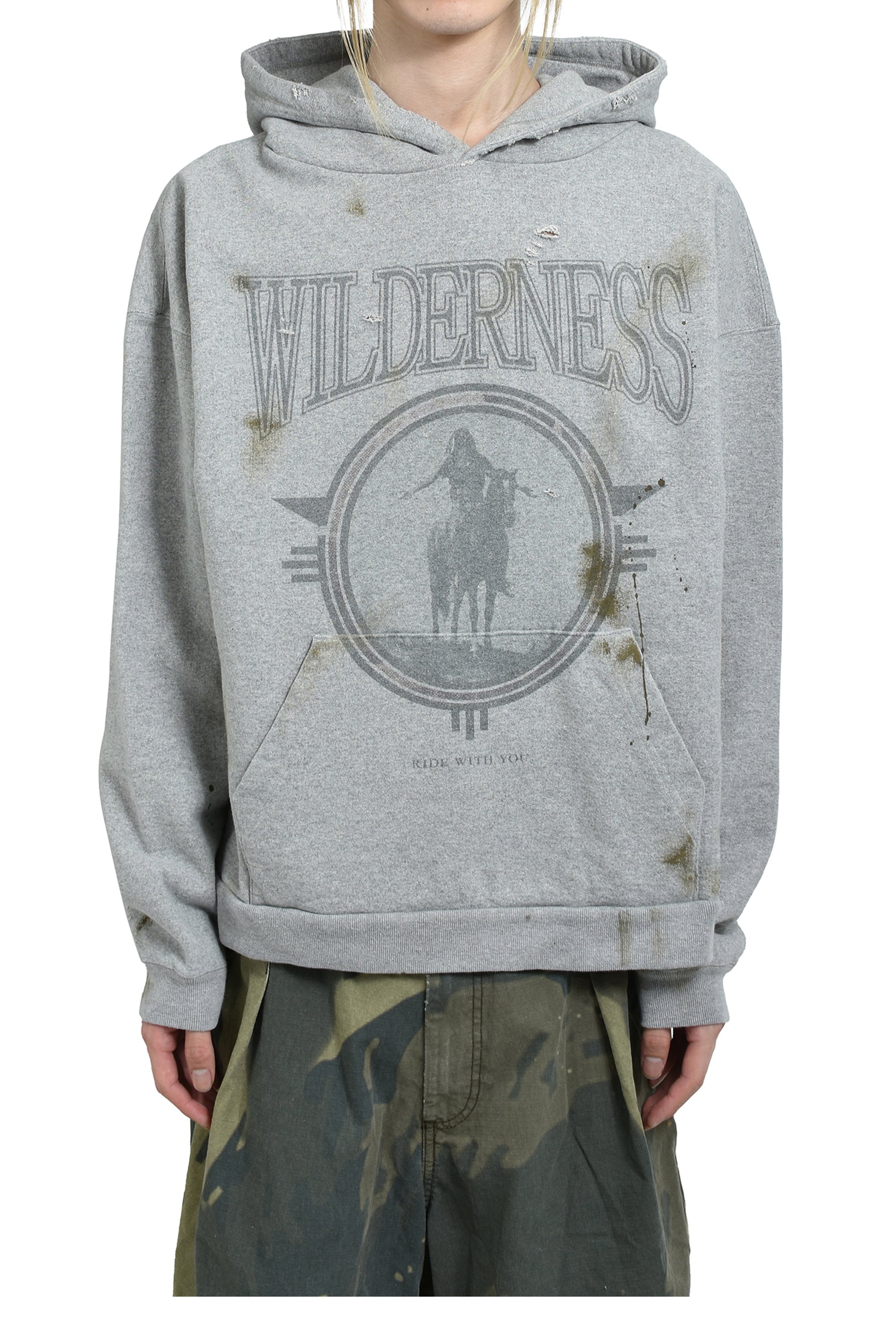JUN/NAKAYAMA WILDNESS HOODIE / GRY
