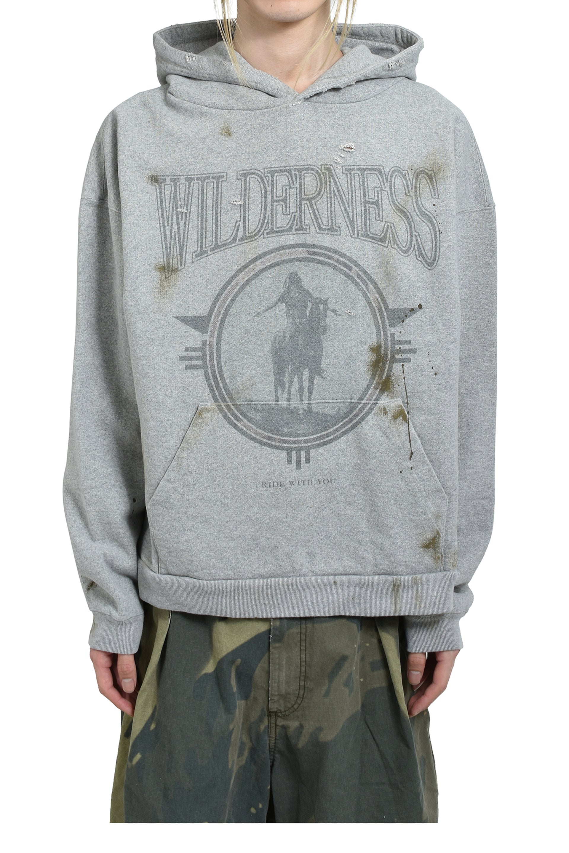 JUN/NAKAYAMA WILDNESS HOODIE / GRY