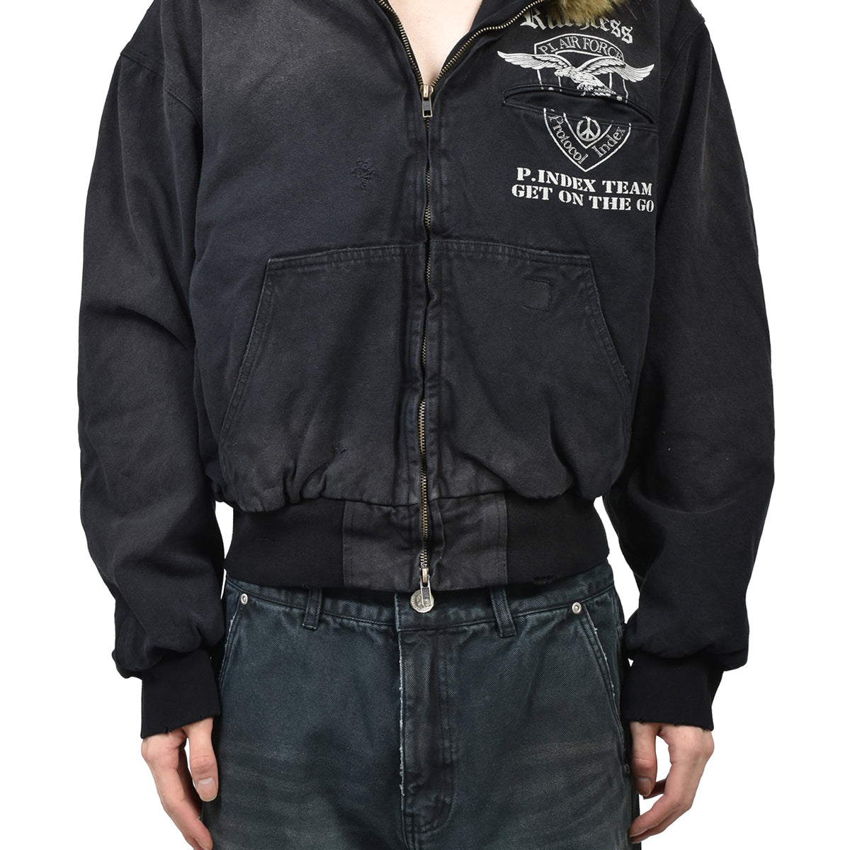 Protocol Index プロトコルインデックス FW25 DETACHABLE FUR HOODIED