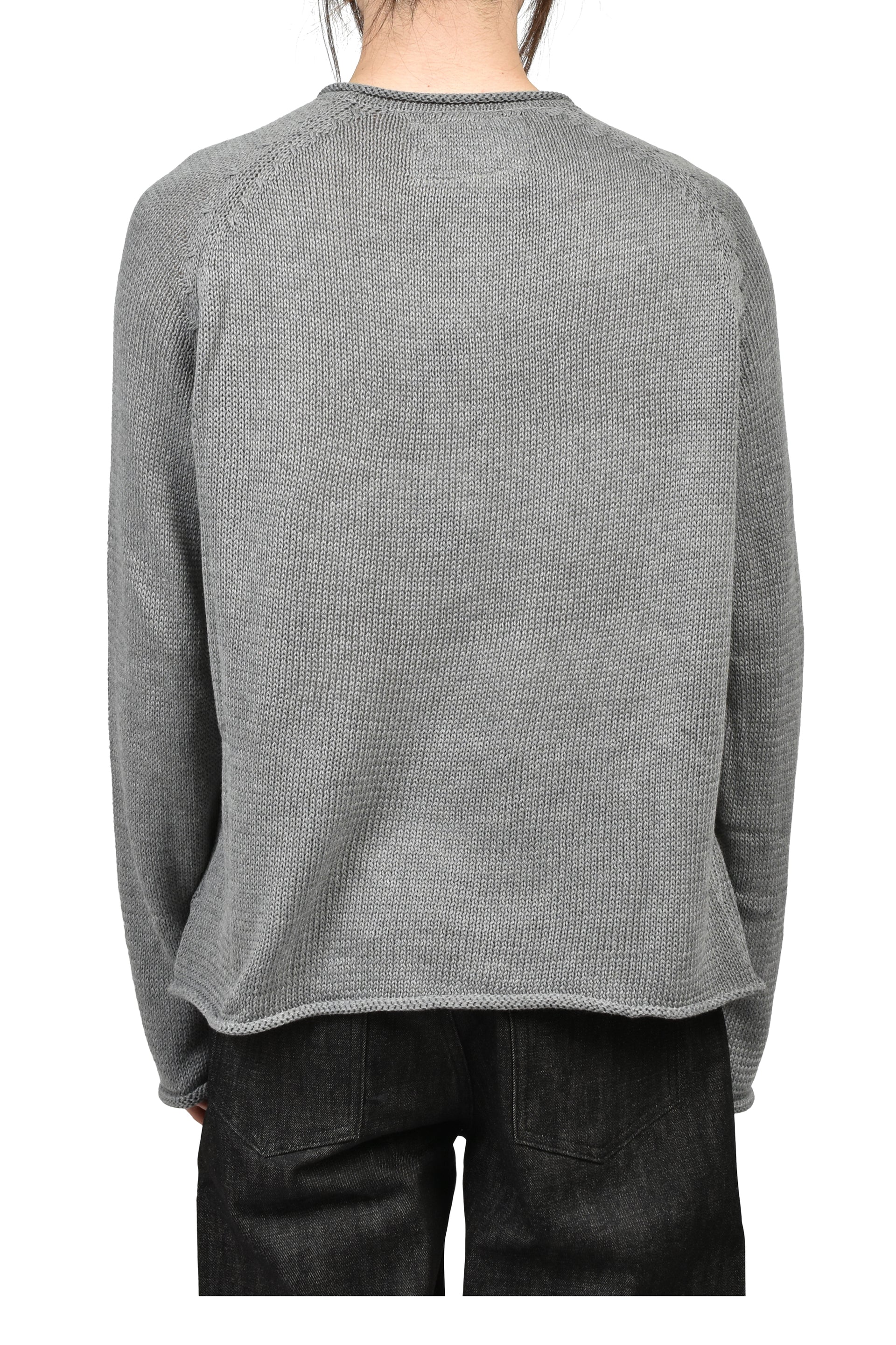 BUTTON COTTON USED SHIRT GREY / GRY