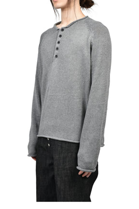 BUTTON COTTON USED SHIRT GREY / GRY