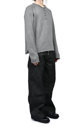 BUTTON COTTON USED SHIRT GREY / GRY