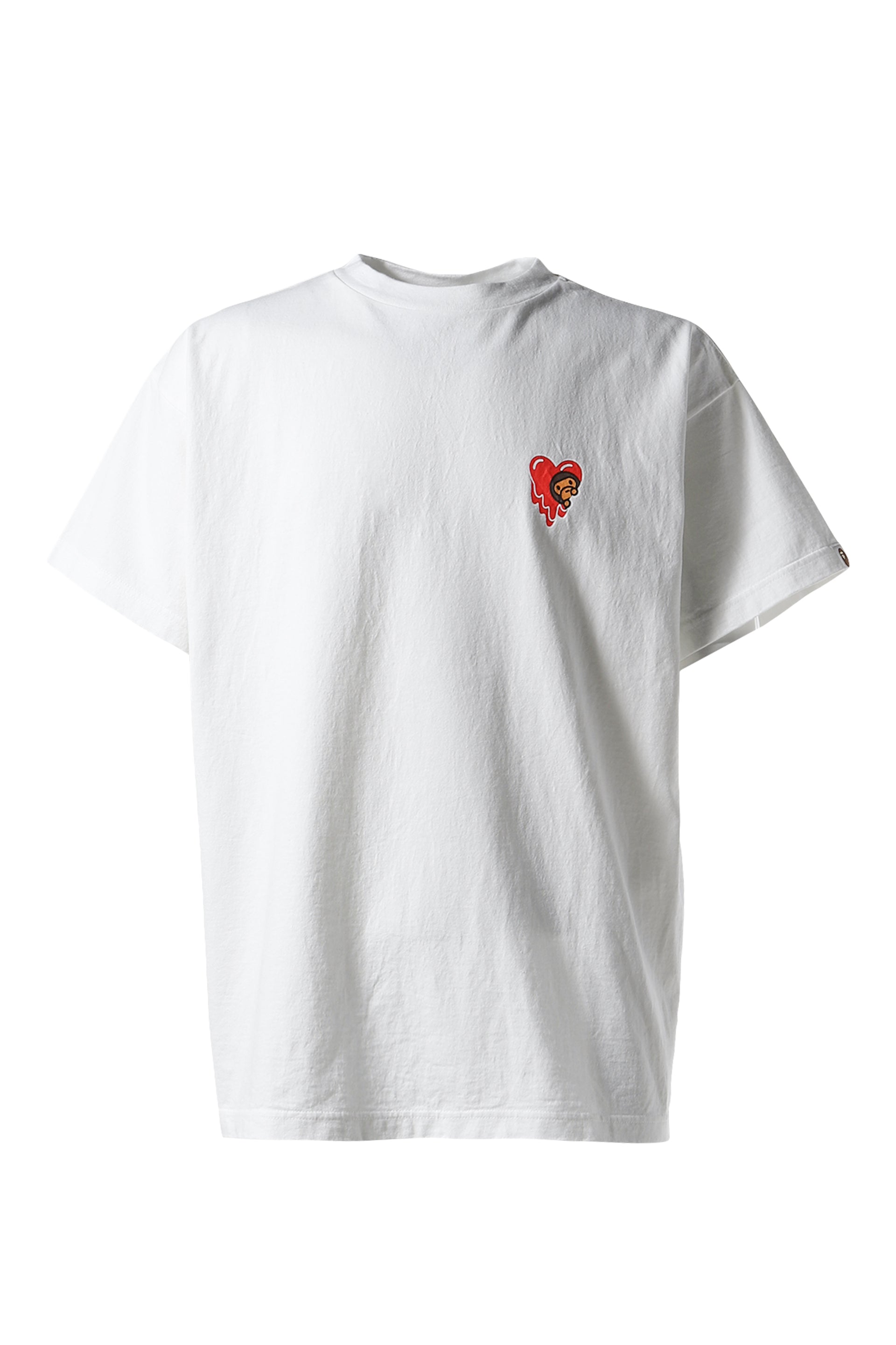 EMOTIONALLY UNAVAILABLE × BAPE EU MILO SS TEE / WHT