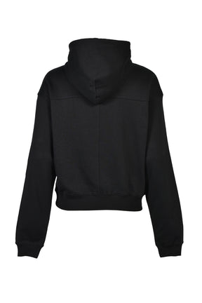 EMBLEM LOGO HOODIE / BLK