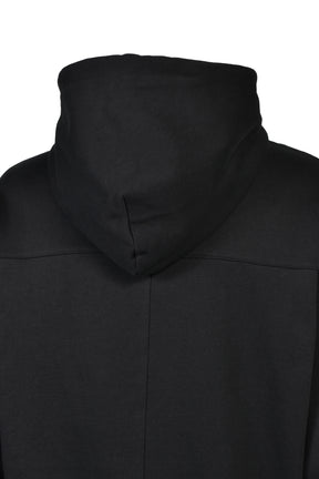 EMBLEM LOGO HOODIE / BLK