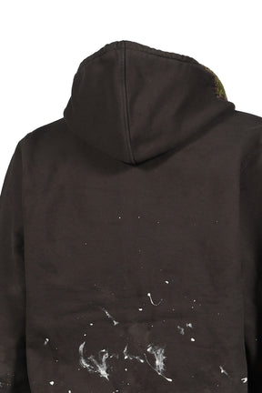 MOSS-GROWN EMBROIDERY HOODIE / BRW