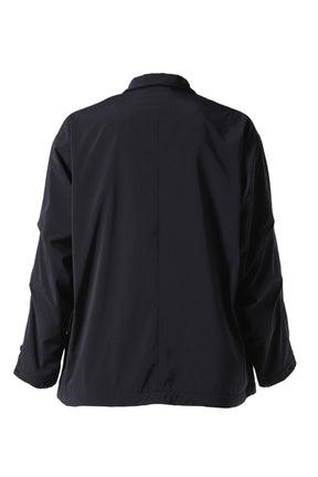 TECH LOOSE FLEECE 2B JACKET / BLK