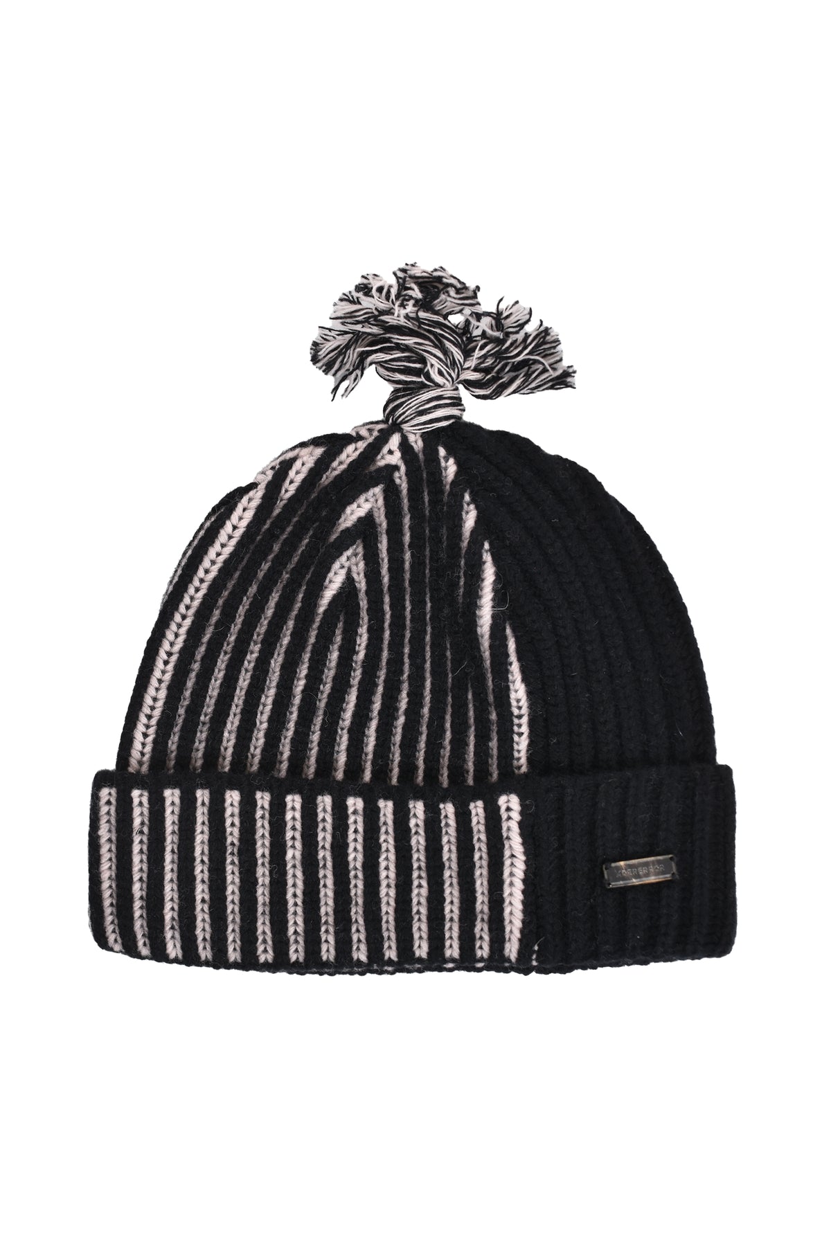 ADERERROR BEANIE WITH COMBINATION COLORS / BLK