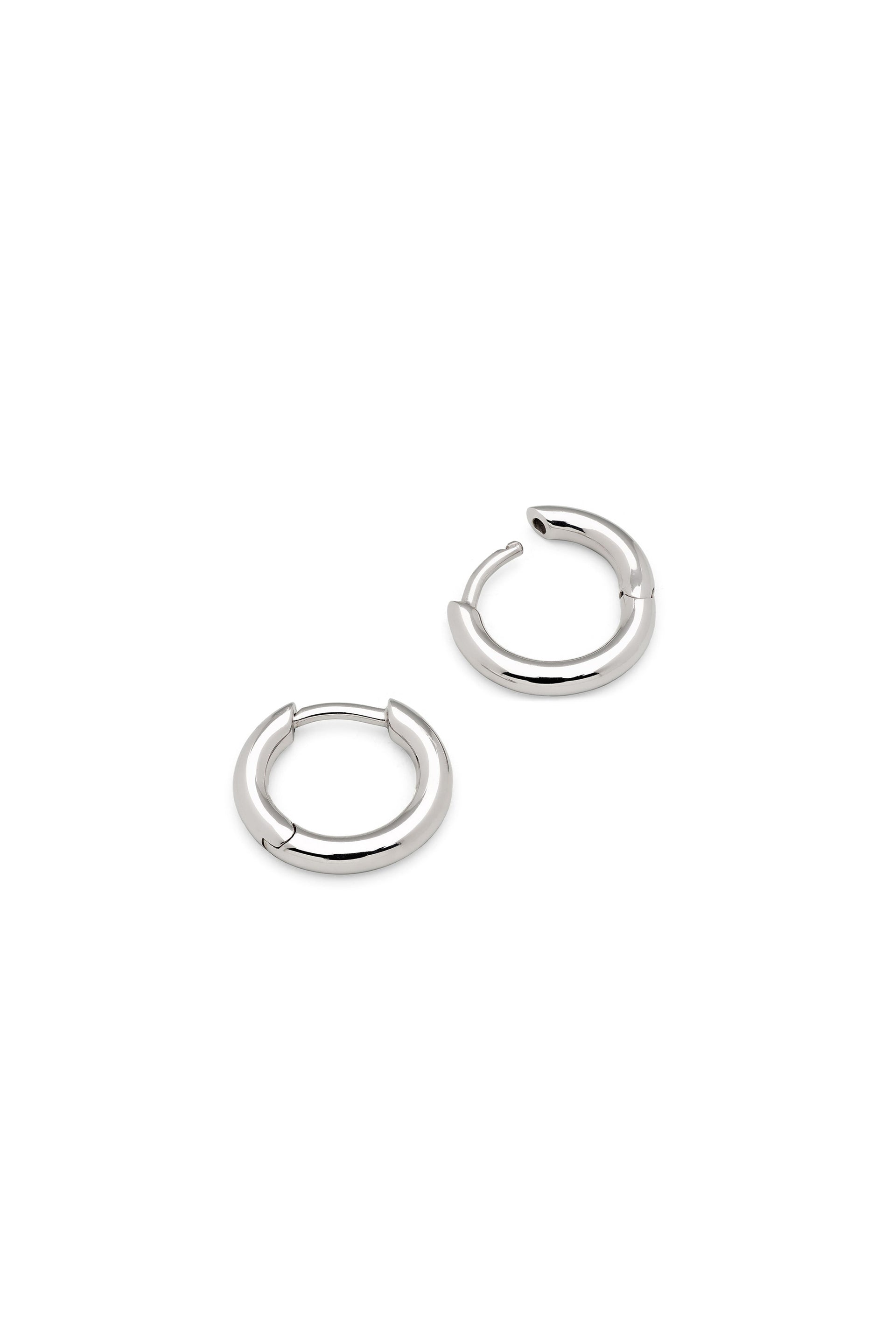 CLASSIC HOOPS SMALL / SIL