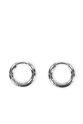 CLASSIC HOOPS SMALL / SIL