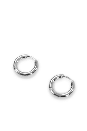 CLASSIC HOOPS SMALL / SIL