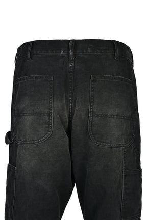 DIRTY DOUBLE KNEE FLARE / FADED BLK