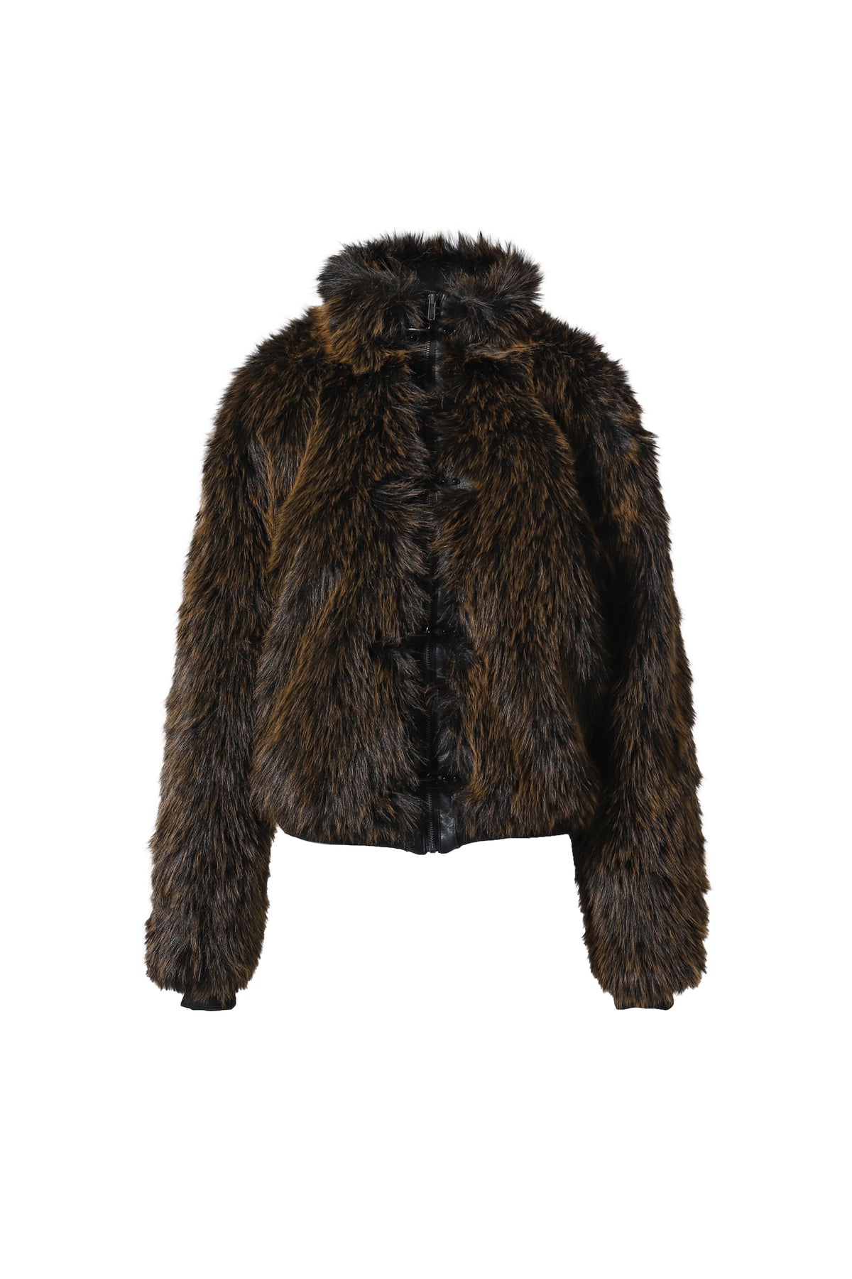 MENDOZA FAUX FUR JACKET / BRW