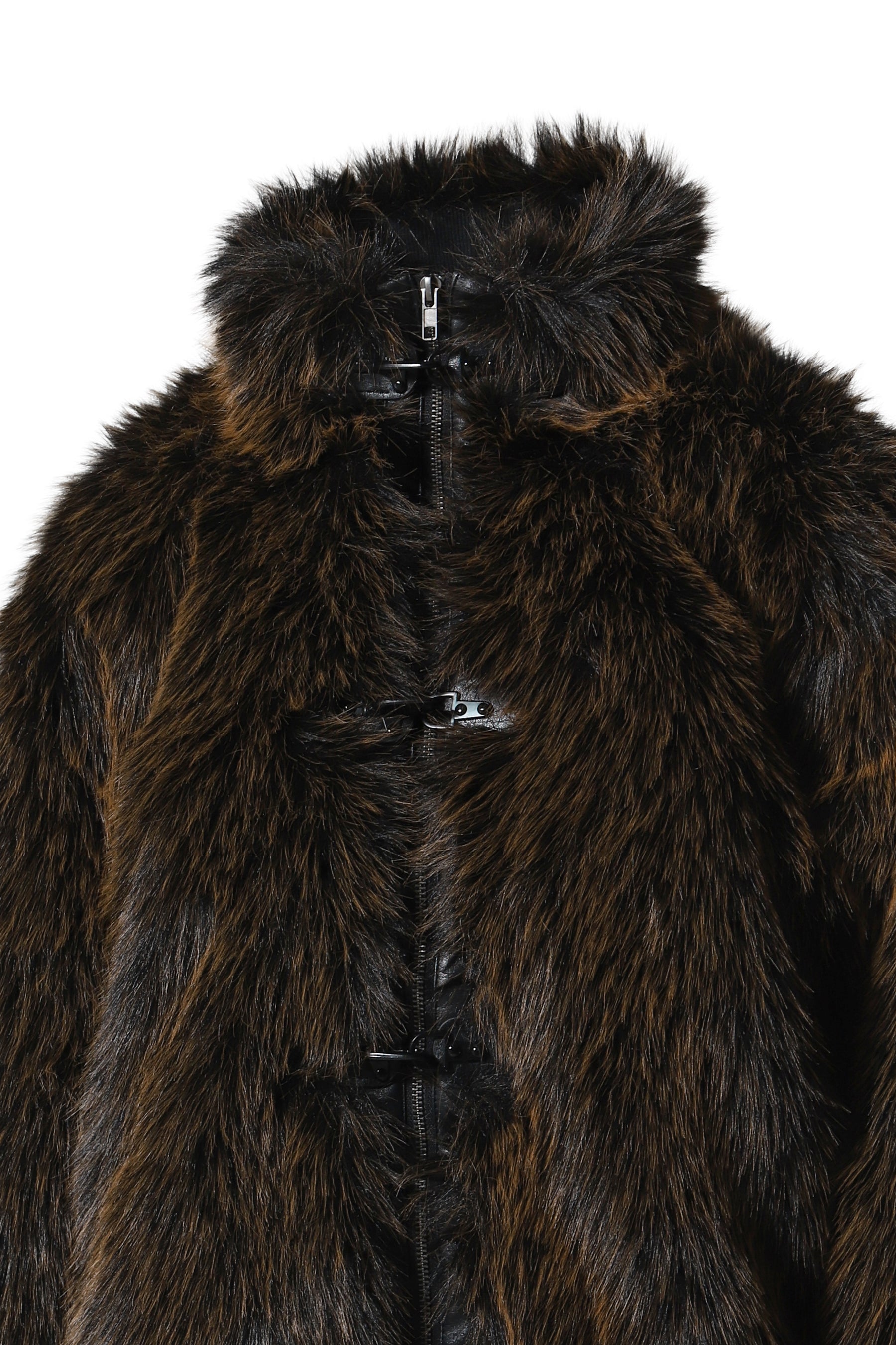 MENDOZA FAUX FUR JACKET / BRW