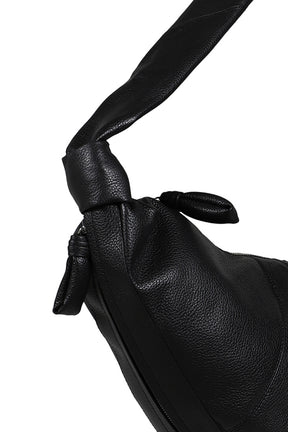 LARGE CROISSANT BAG / BLK