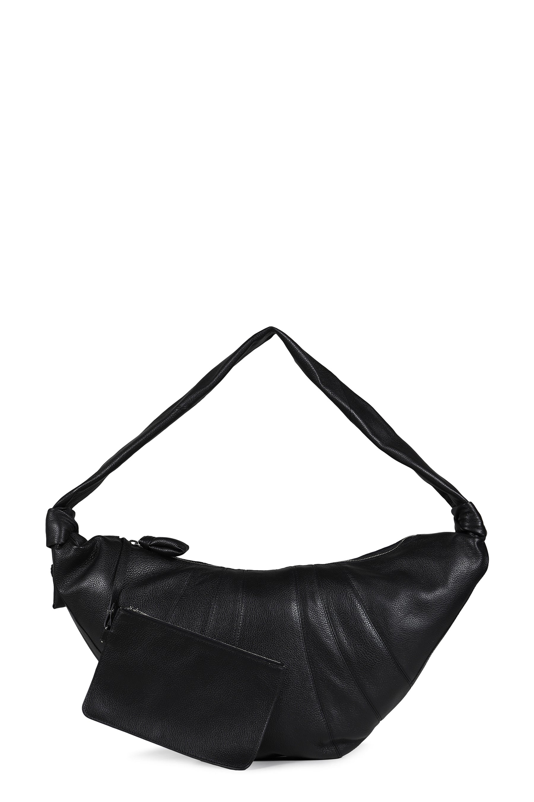 LARGE CROISSANT BAG / BLK