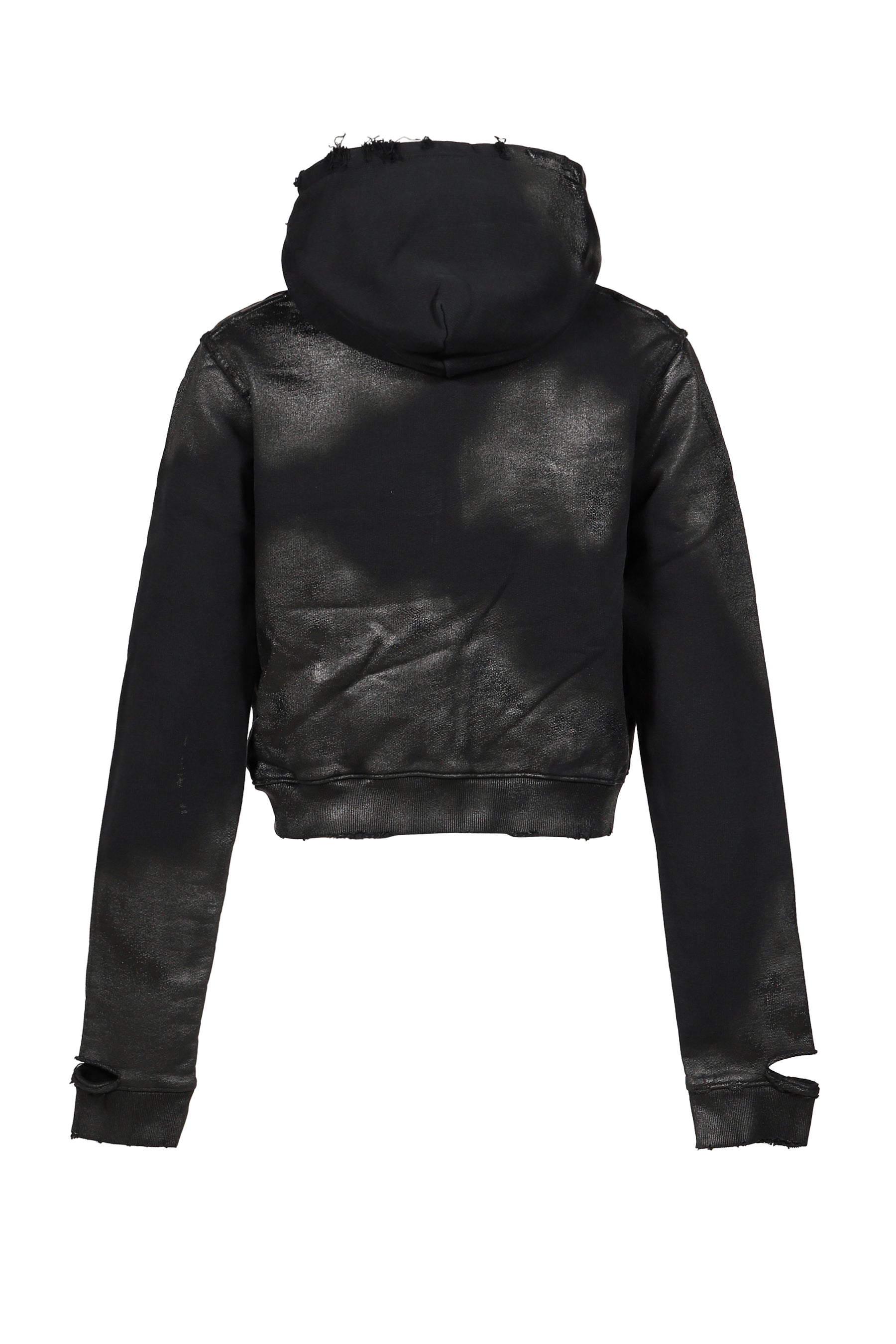 NOIR WAXED FULL ZIP / WAXED BLK